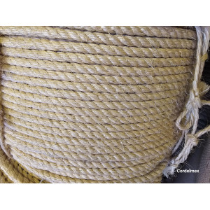 CUERDA DE HENEQUEN DE 16 mm O 5/8 pulg 1 kg =06 m